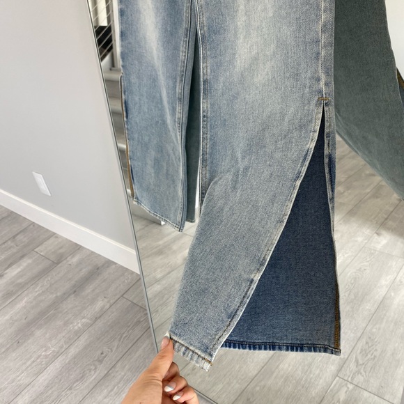 PacSun sold out side slit jeans Size 24 NWT - Picture 3 of 5